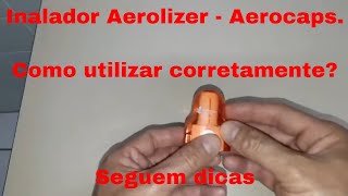 Como  usar  inalador Aerolizer  Aerocaps Handihaler  asma [upl. by Lai]