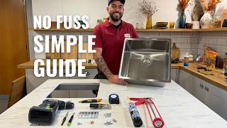 Compact Laminate Worktop Sink Installation StepbyStep Guide [upl. by Amhser]