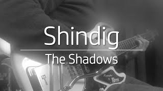 Shindig  The Shadows Cover by Park District Guitar Player [upl. by Gnous610]