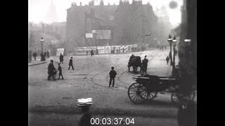 Collection of London Street Films from the 1890s1900s  Film 1035892 [upl. by Aniraad]