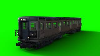 FREE HD Green Screen SUBWAY TRAIN [upl. by Clemen373]