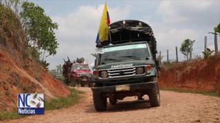 Guerrilleros de las FARCEP viajaron a la Zona Veredal de Aguabonita Caquetá [upl. by Upali992]