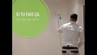 TUTO comment peindre un mur blanc comme un PRO [upl. by Cyndy]