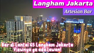 Langham Jakarta Artesian Bar Cafe Tertinggi dan termewah di SCBD Baru buka [upl. by Gennaro]