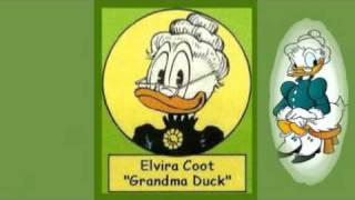 Donald Duck Family Tree [upl. by Anneirb]