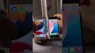 iOS 15 vs iOS 18 ios18 ios15 [upl. by Eilrahs]