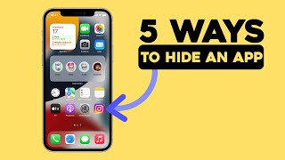 5 Ways To Hide Apps On Your iPhone [upl. by Haelat140]