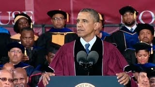 President Obama Delivers Morehouse College Commencement Address [upl. by Leafar65]