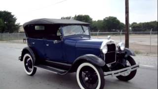 1928 Ford Model A Phaeton Convertible [upl. by Lobel]