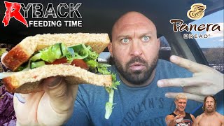 Ryback Returns to Panera Bread Without Daniel Bryan and Cody Rhodes Ryback Feeding Time [upl. by Cullan]