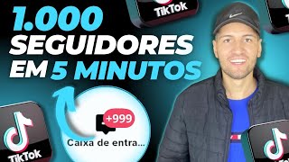 3 MELHORES SITES para ganhar SEGUIDORES no TIKTOK com UM CLICK GRÁTIS 2023 [upl. by Akinoj]