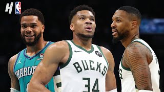 Milwaukee Bucks vs Charlotte Hornets  Full Game Highlights  February 29 202324 NBA Season [upl. by Enyale511]