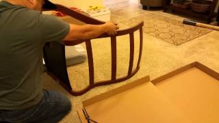 Ikea Poang Chair  How to Assemble amp Review [upl. by Einuj]