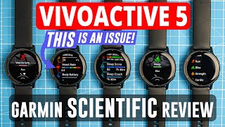 Garmin Vivoactive 5  Indepth Scientific Test Outshines the Venu 3 [upl. by Narba704]