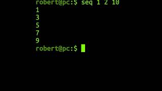 The seq Command In Linux [upl. by Page]