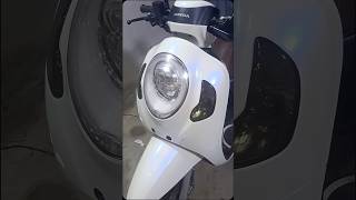 Wrapping Scoopy putih lembayung biru youtubeshorts shorts wrappingmotor scoopy shortvideo [upl. by Adrien507]