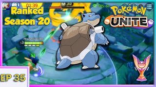 Pokémon Unite Ranked Season 20  Blastoise Defense not enough [upl. by Gamages]