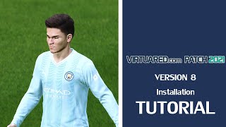 OUTDATED eFootball PES 2021 VirtuaRED Patch v8 2324 Season [upl. by Hudson]