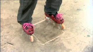 Video tutorial on how to spin on inline skates or rollerblades [upl. by Buckley227]