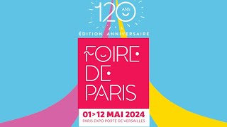 Gissé TRAVYS quotFOIRE DE PARIS 2024quot en Prestations les 2 amp 6 MAI 2024 à 18H00 [upl. by Phares]