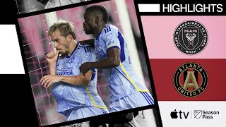 Inter Miami CF vs Atlanta United  Saba Show Lobzhanidze Brace  Full Match Highlights [upl. by Garnes]