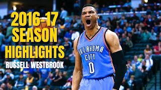 Russell Westbrook 201617 TripleDouble season Highlights [upl. by Sheena510]