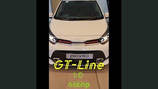 Kia Picanto GT Line ReviewKia Picanto 20222023Picanto GT WalkroundNew CarsSmall Cars [upl. by Haerr240]