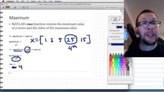 Basics Statistics with MATLAB EECS 1011 [upl. by Lal]