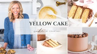 Better Than the Box Homemade Yellow Cake from Scratch [upl. by Aryamoy504]