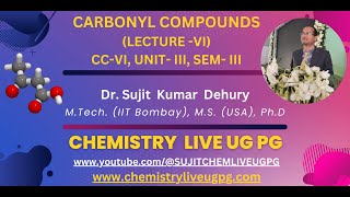 CARBONYL COMPOUNDS LECTURE 6 CC VI UNIT III SEM III [upl. by Whitaker952]