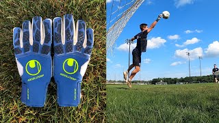 Goalkeeper Glove Review Uhlsport Hyperact Absolutgrip HN [upl. by Rexana]