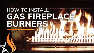 How to Install an HBurner and Fire Glass in Your Fireplace  By Starfire Direct [upl. by Rue280]