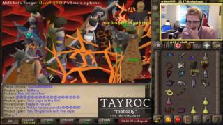 Streamers Reaction to Completing Inferno [upl. by Eeclehc]