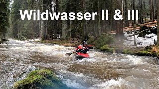 Großer Regen  Wildwasser Perle im Bayrischen Wald [upl. by Aidahs]