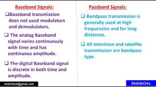 quotDecoding Telecom Understanding Baseband Vs Passband Signals  Fundamental Concepts Simplifiedquot [upl. by Oilut849]