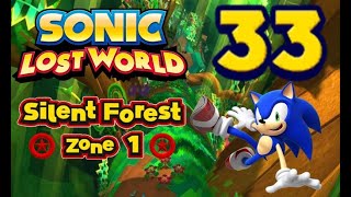 Sonic Lost World  Act 33 Silent Forest Zone 1 [upl. by Furiya996]