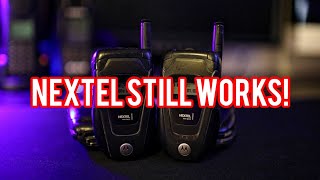 Nextel Walkie Talkies Still Work [upl. by Nylloc]