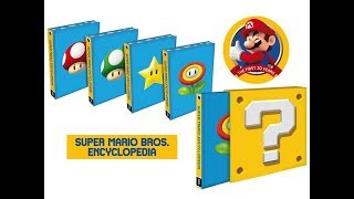 Super Mario Encyclopedia Limited Edition Unboxing  4K [upl. by Yesnek]