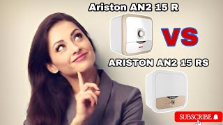 Water Heater Ariston perbedaan Ariston AN2 R vs Ariston AN2 RS  aa ikhwal [upl. by Adnim]