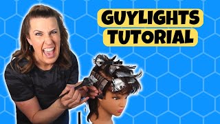 Mens Hair Highlights  Guylights Hair Tutorial [upl. by Whit]