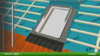 Fakro PVC Centre Pivot Roof Window  PTP [upl. by Aekal]