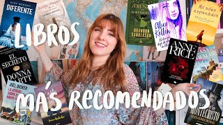 LOS 15 LIBROS QUE MÁS ME RECOMIENDAN [upl. by Ricardo]