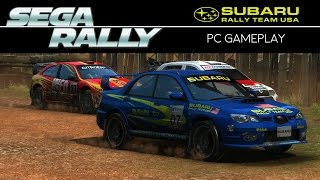 60FPS SEGA Rally  PC GAMEPLAY [upl. by Remle]