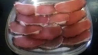 Como Fazer Presunto Cru Caseiro  RECEITA 生ハム 1ª Parte Copa  Parma  Jamón feito na geladeira [upl. by Lenny217]