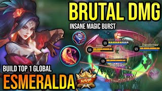 ESMERALDA BEST BUILD 2023  BUILD TOP 1 GLOBAL ESMERALDA GAMEPLAY  MOBILE LEGENDS✓ [upl. by Almallah]