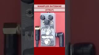 Wampler Ratsbane Pedal Demo STRAT [upl. by Aikit323]