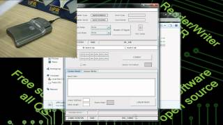 RFID Mifare and NFC Programming Reader Writer  Java uFRCoder Simple software review Windows [upl. by Ahsienal]