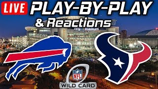 Bills vs Texans  Live PlayByPlay amp Reactions [upl. by Lavotsirc]