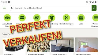 Anmelden amp Verkaufen über Kleinanzeigen eBay Kleinanzeigen [upl. by Nycila351]