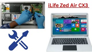 ILIFE Zed Air CX3 Notebook  No power on How To Re Assemble [upl. by Noby]